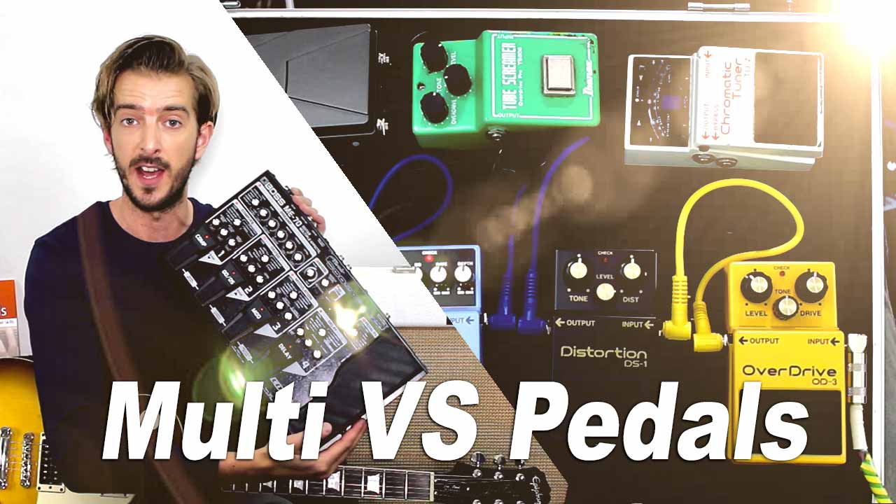 Stompbox Pedals VS Multi Effects PROS and CONS