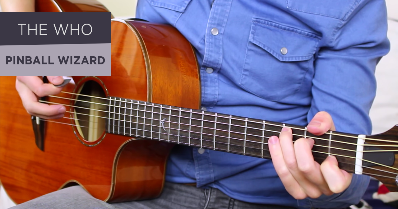 The Who Pinball Wizard Andy Guitar