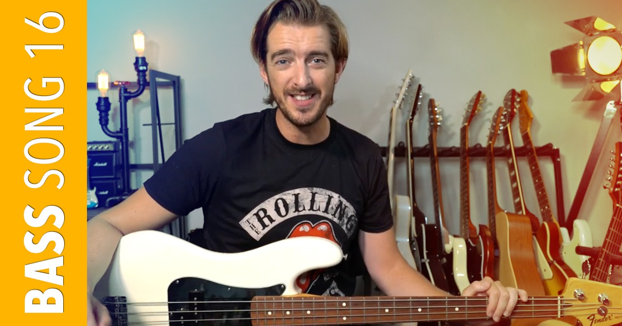 Bass Song 16 - Wake Me Up When September Ends | Andy Guitar